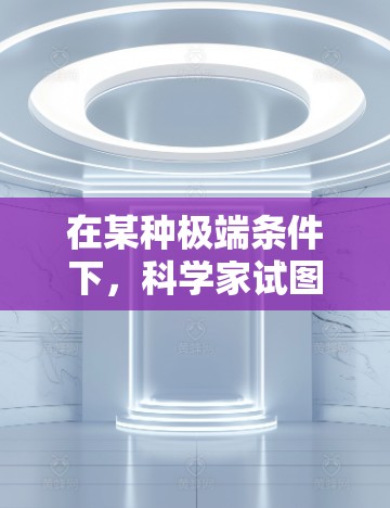 在某种极端条件下，科学家试图将时间和空间相互作用，试图在时空隧道中存在某种时间穿越或空间穿梭。然而，这种概念本身并不符合我们现有的物理学理论，因为根据目前的理论，时间和空间是相互独立、不可分割的