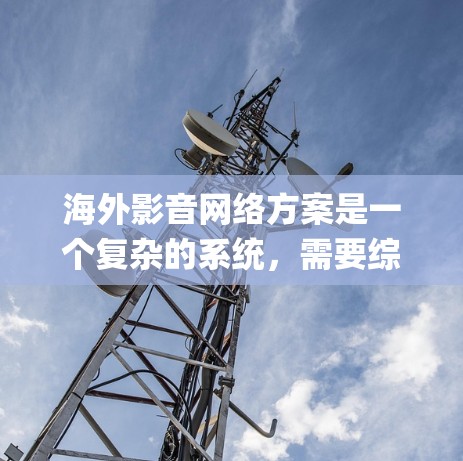 海外影音网络方案是一个复杂的系统，需要综合考虑多个因素。以下是一个 outlining海外影音网络的总体方案，包括平台定位、内容创作、运营策略、数据分析以及风险管理等关键环节