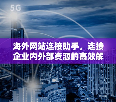 海外网站连接助手，连接企业内外部资源的高效解决方案