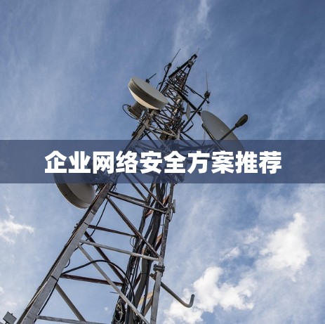 企业网络安全方案推荐