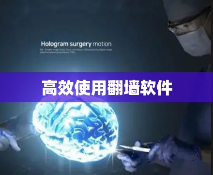 高效使用翻墙软件