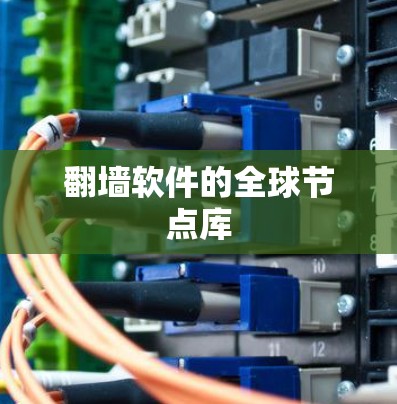 翻墙软件的全球节点库 翻墙软件的全球节点库